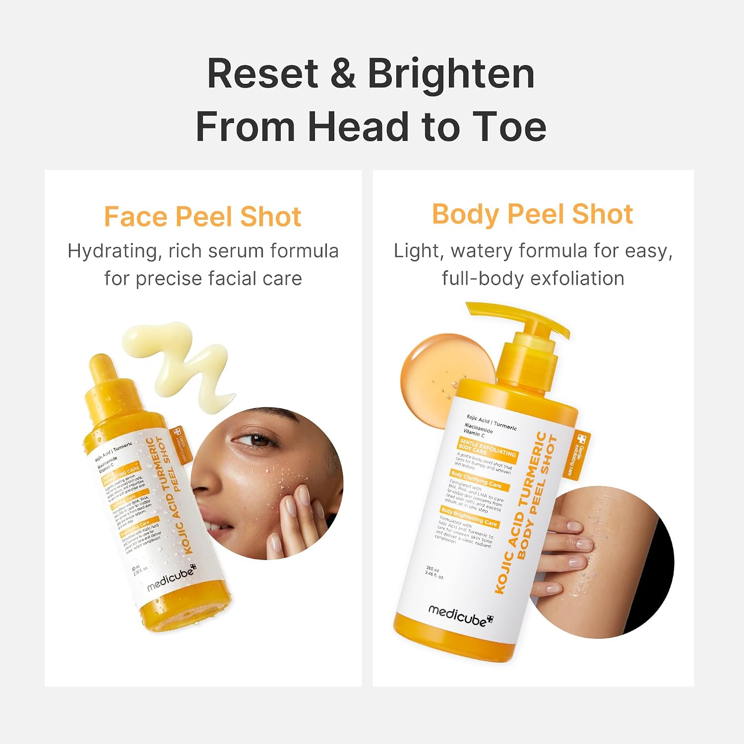Medicube Kojic Acid Turmeric Peel Shot