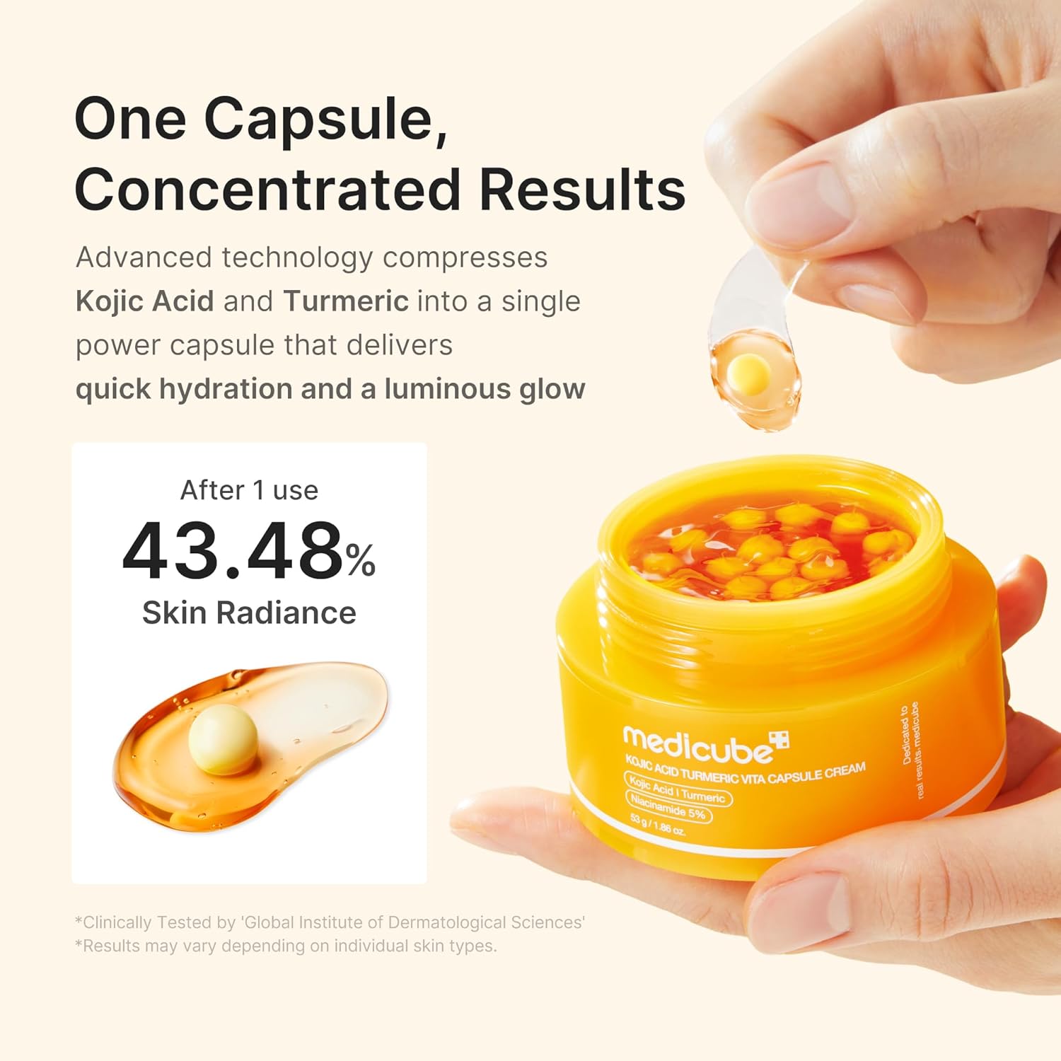 Medicube Kojic Acid Turmeric Vita Capsule Cream – Secret Skin