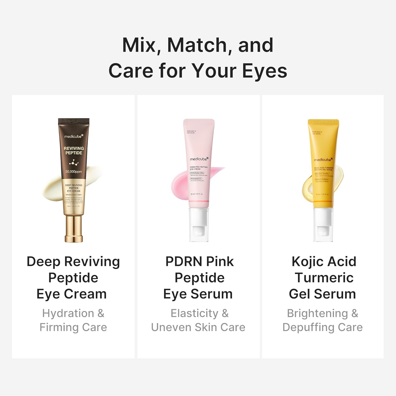 Medicube Kojic Acid Turmeric Vita Eye Gel Serum