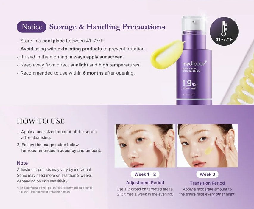 Medicube Retinol NMN Boosting Serum
