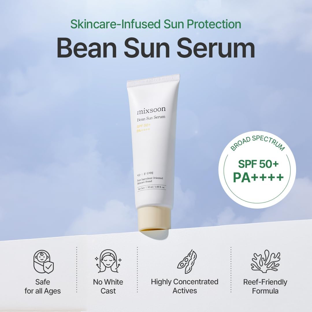 Mixsoon Bean Sun Serum Sunscreen SPF50+PA++++