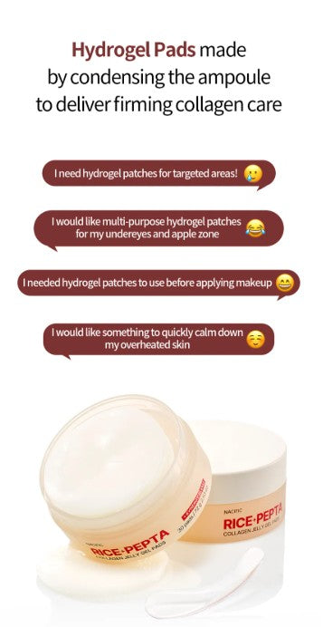Nacific Rice + Pepta Collagen Jelly Pads