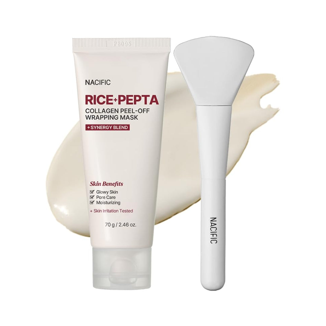 Nacific Rice + Pepta Collagen Peel-Off Wrapping Mask