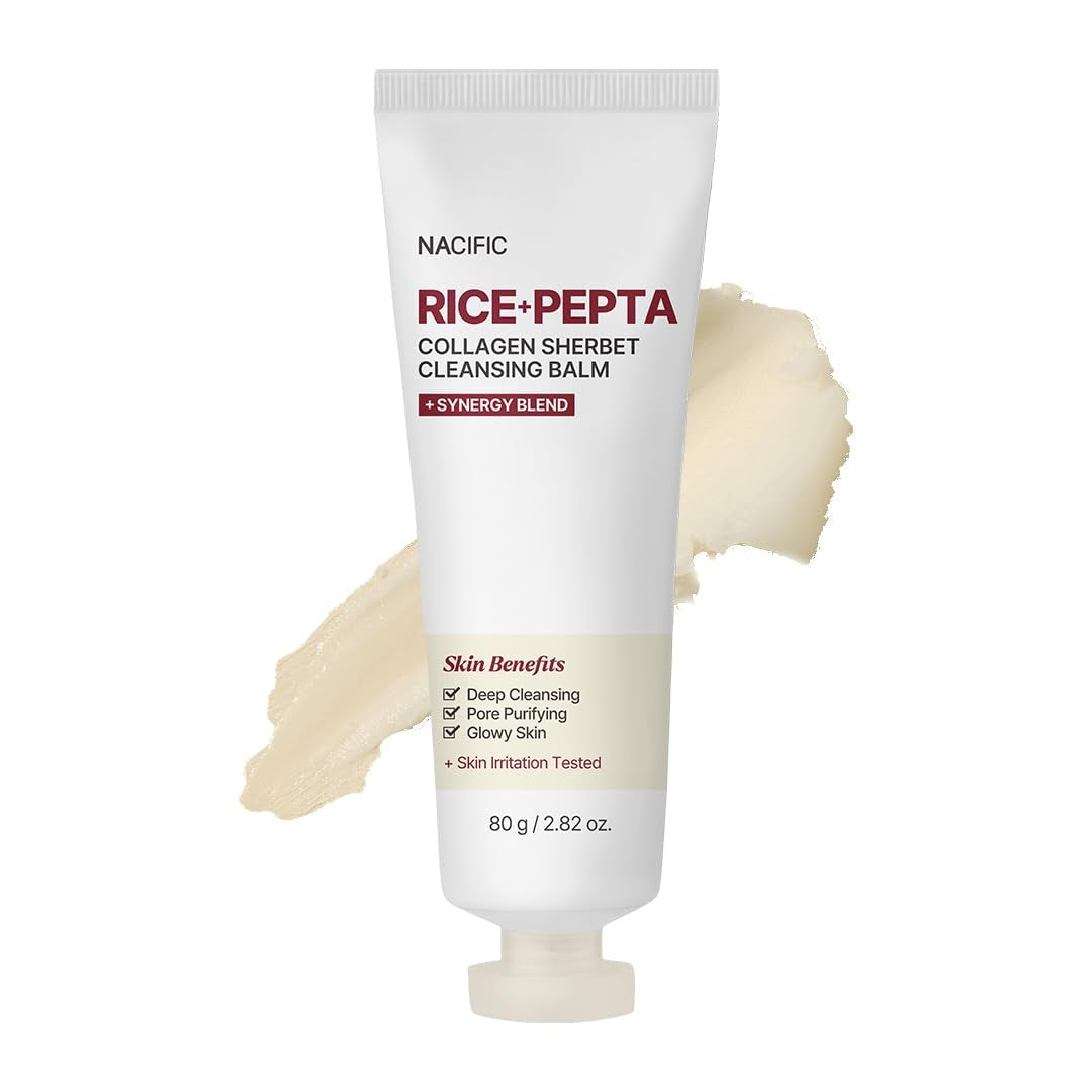 Nacific Rice + Pepta Collagen Sherbet Cleansing Balm