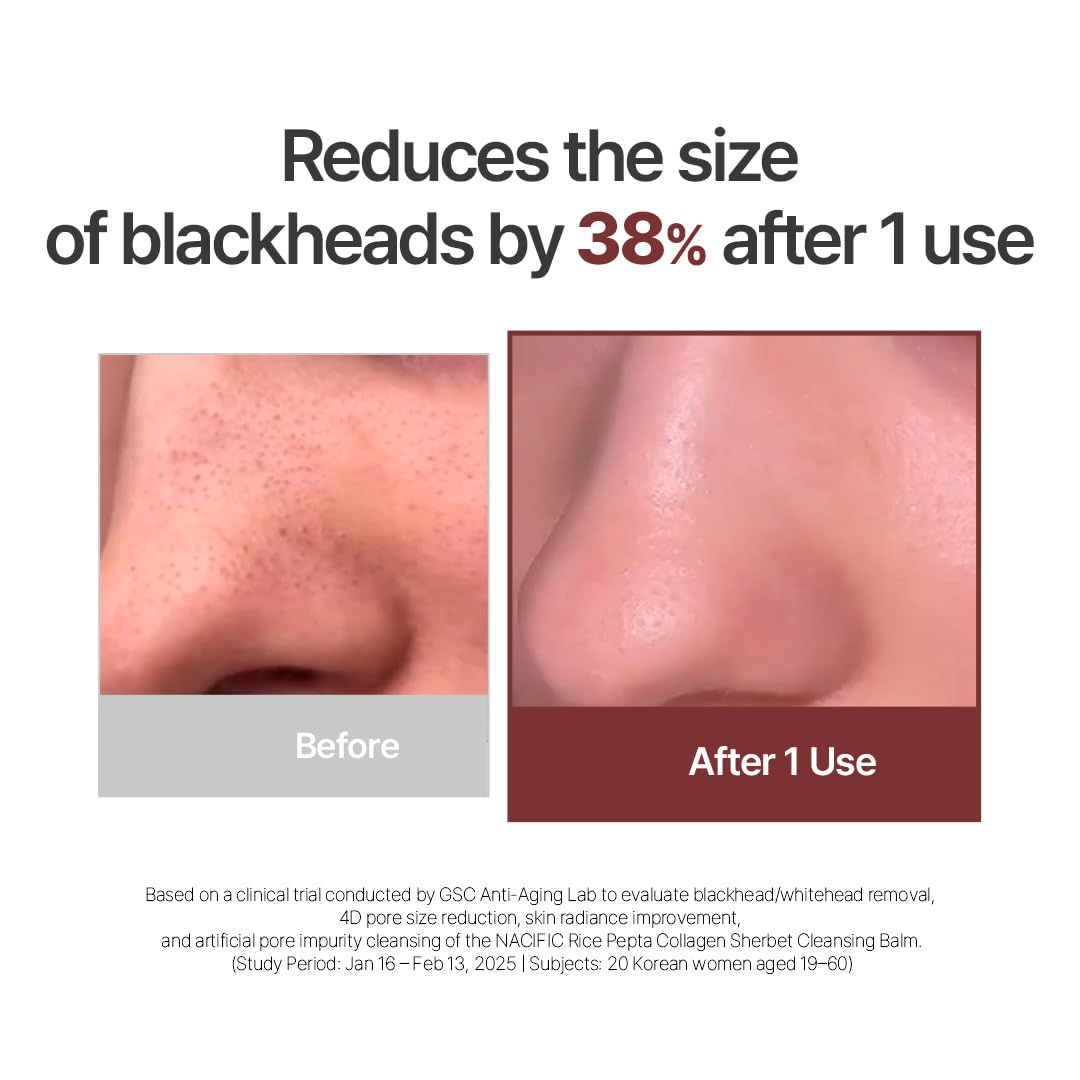 Nacific Rice + Pepta Collagen Sherbet Cleansing Balm