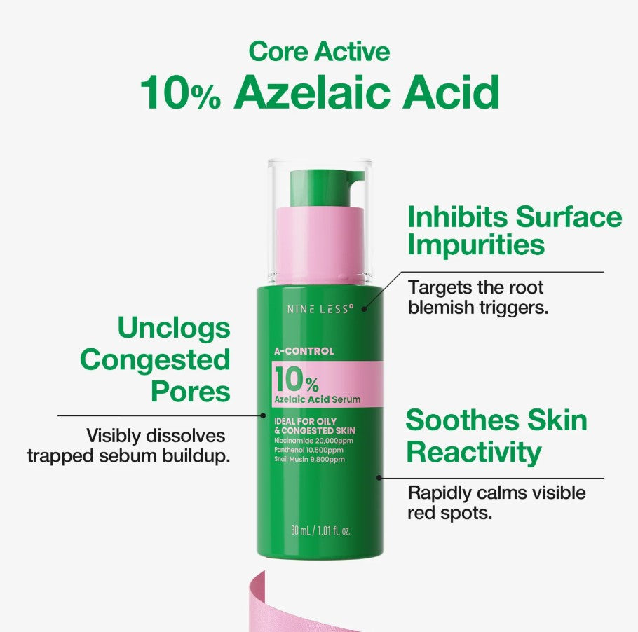 NINELESS A-Control 10% Azelaic Acid Serum