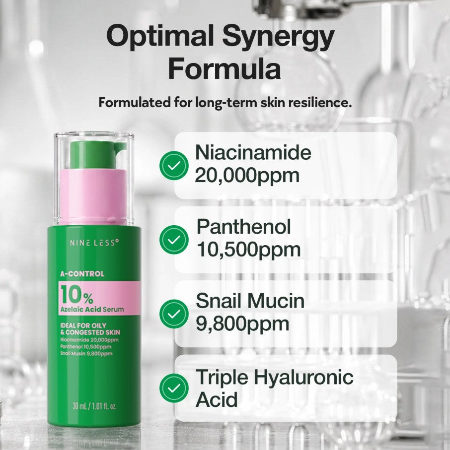 NINELESS A-Control 10% Azelaic Acid Serum