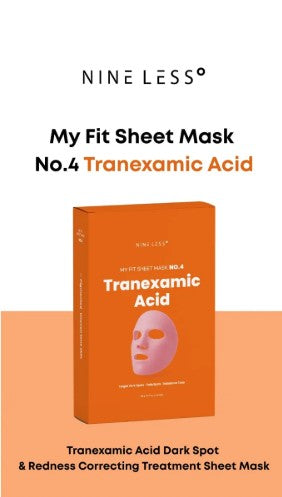 NINELESS My Fit Sheet Mask Tranexamic Acid No.4