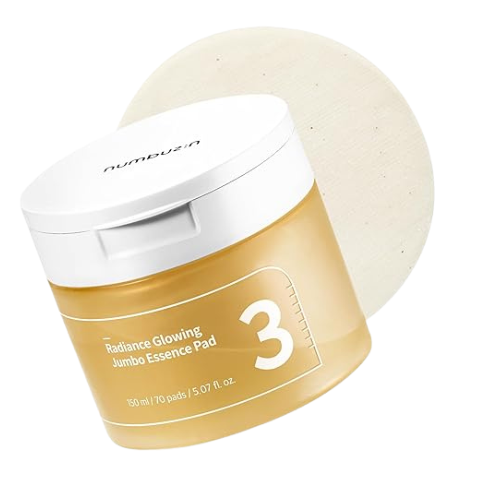 Numbuzin No.3 Radiance Glowing Jumbo Essence Pad