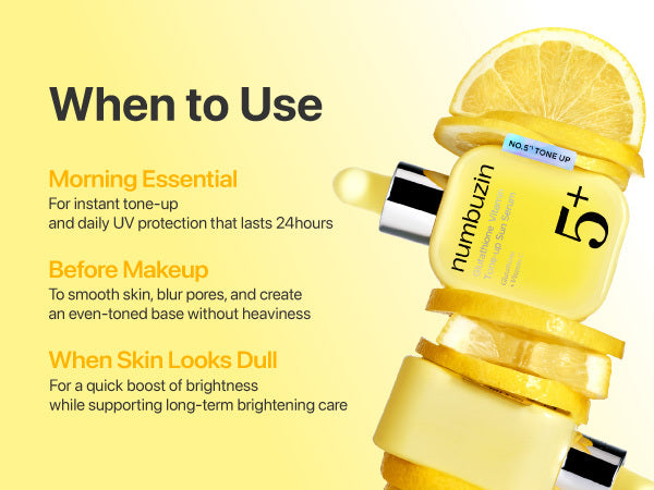 Numbuzin No.5+ Glutathione Vitamin Tone-Up Sun Serum
