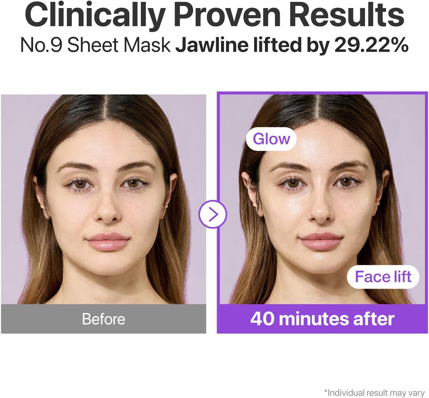 Numbuzin No.9 NAD+ Bio Lifting-Sil Full Face Mask