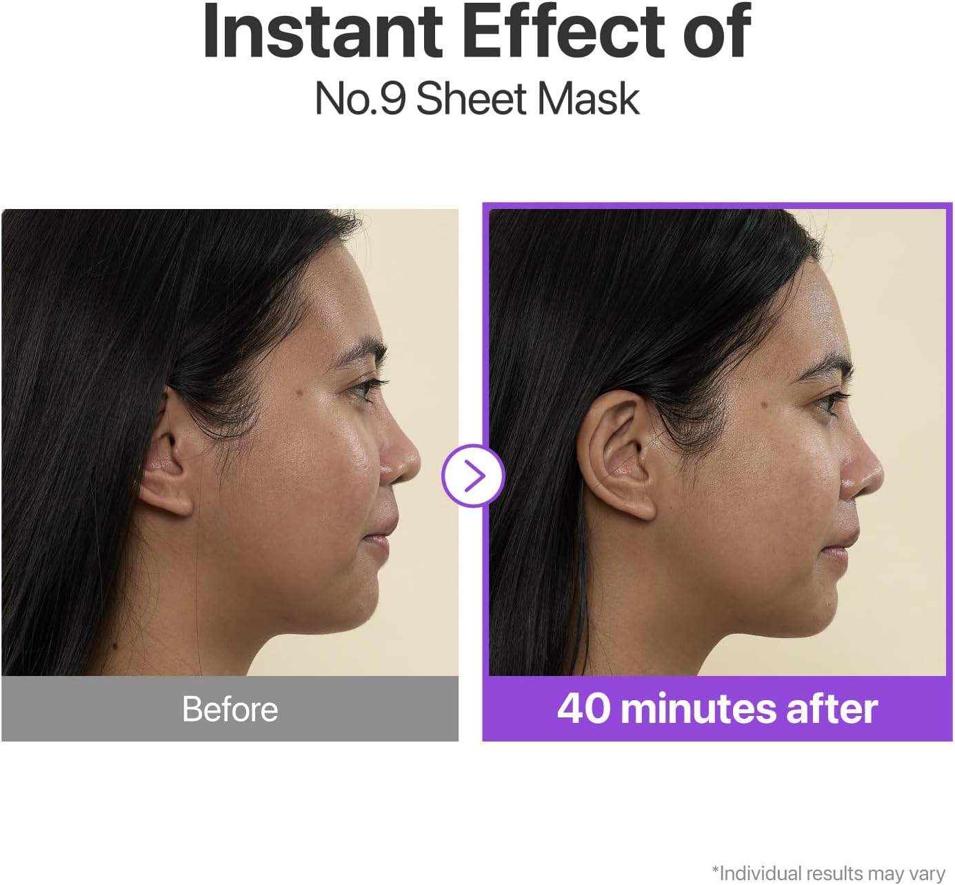 Numbuzin No.9 NAD+ Bio Lifting-Sil Full Face Mask