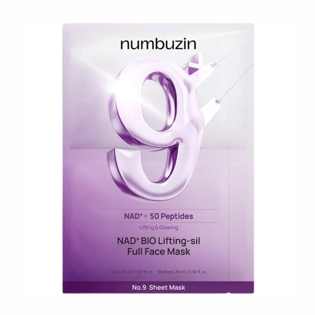 Numbuzin No.9 NAD+ Bio Lifting-Sil Full Face Mask