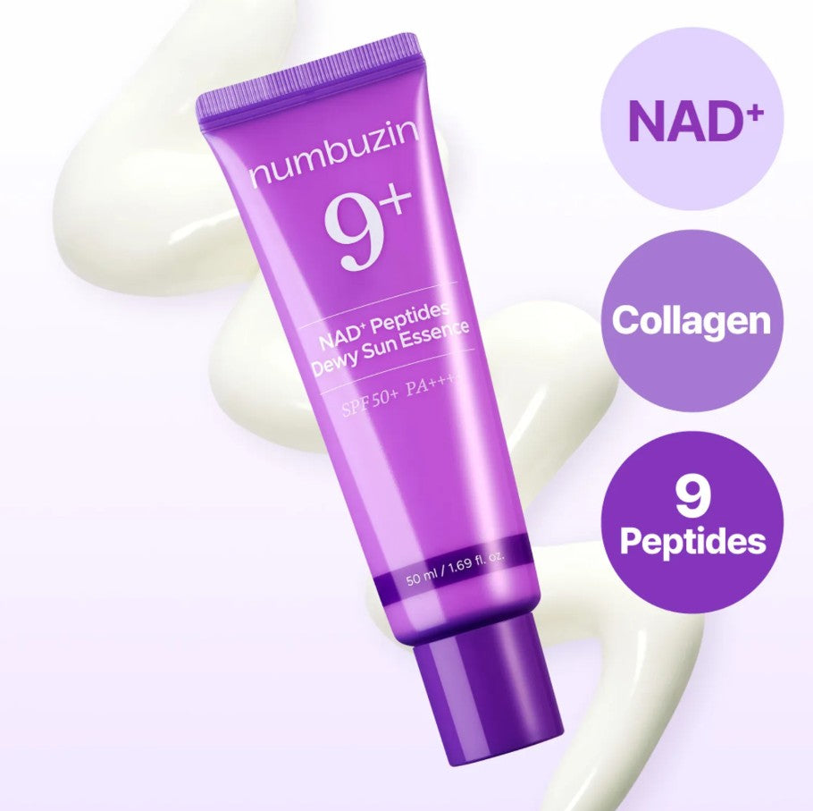 Numbuzin No.9 NAD Peptides Dewy Sun Essence