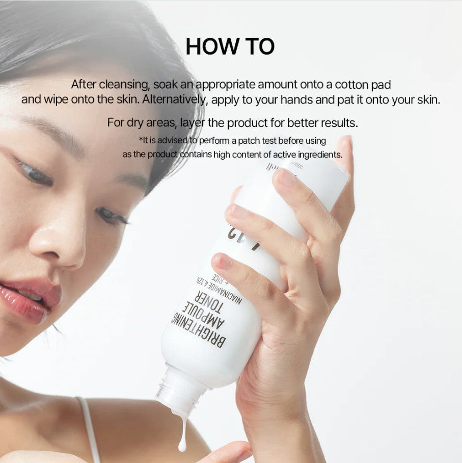 Parnell Niacinamide and Rice Brightening Ampoule Toner