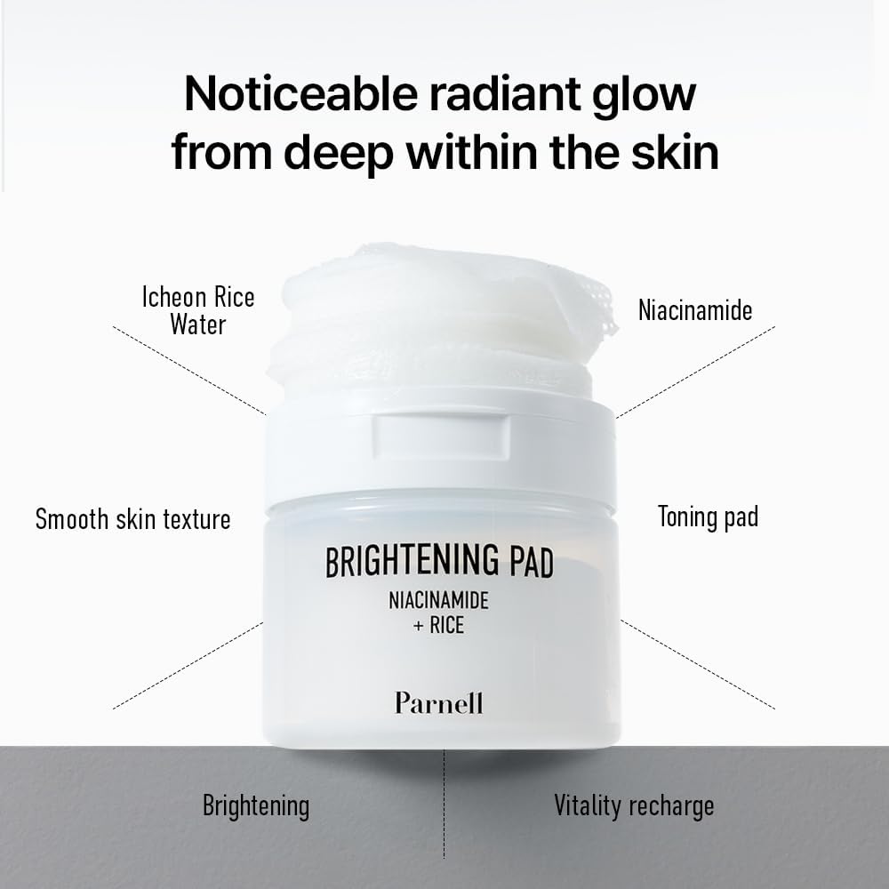 Parnell Niacinamide and Rice Brightening Pad