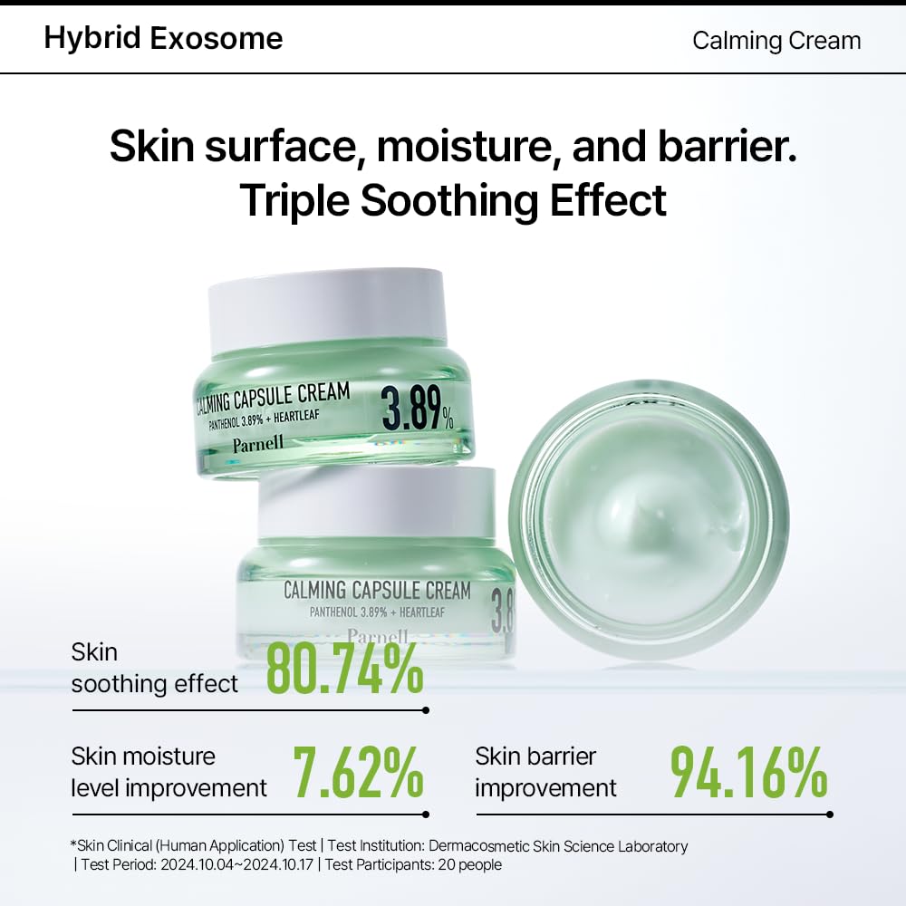 Parnell Panthenol and Heartleaf Calming Capsule Cream