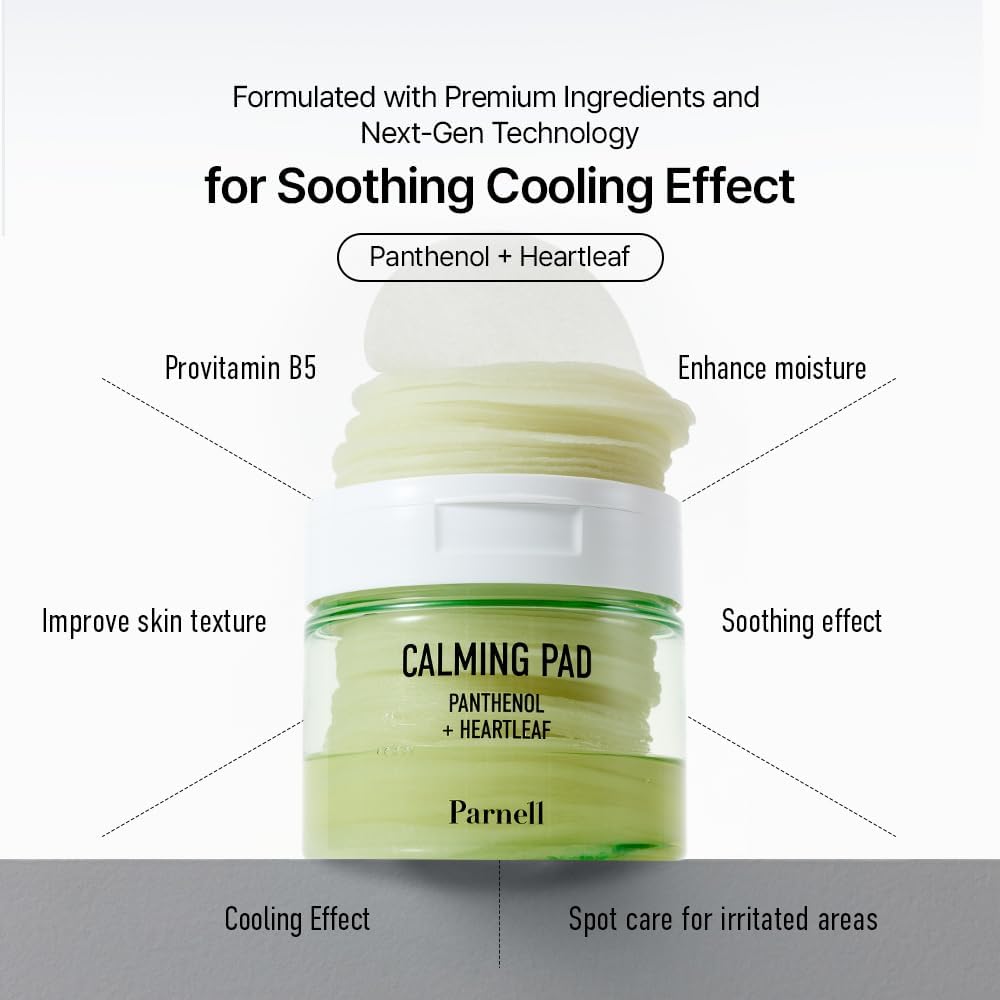 Parnell Panthenol and Heartleaf Calming Pad