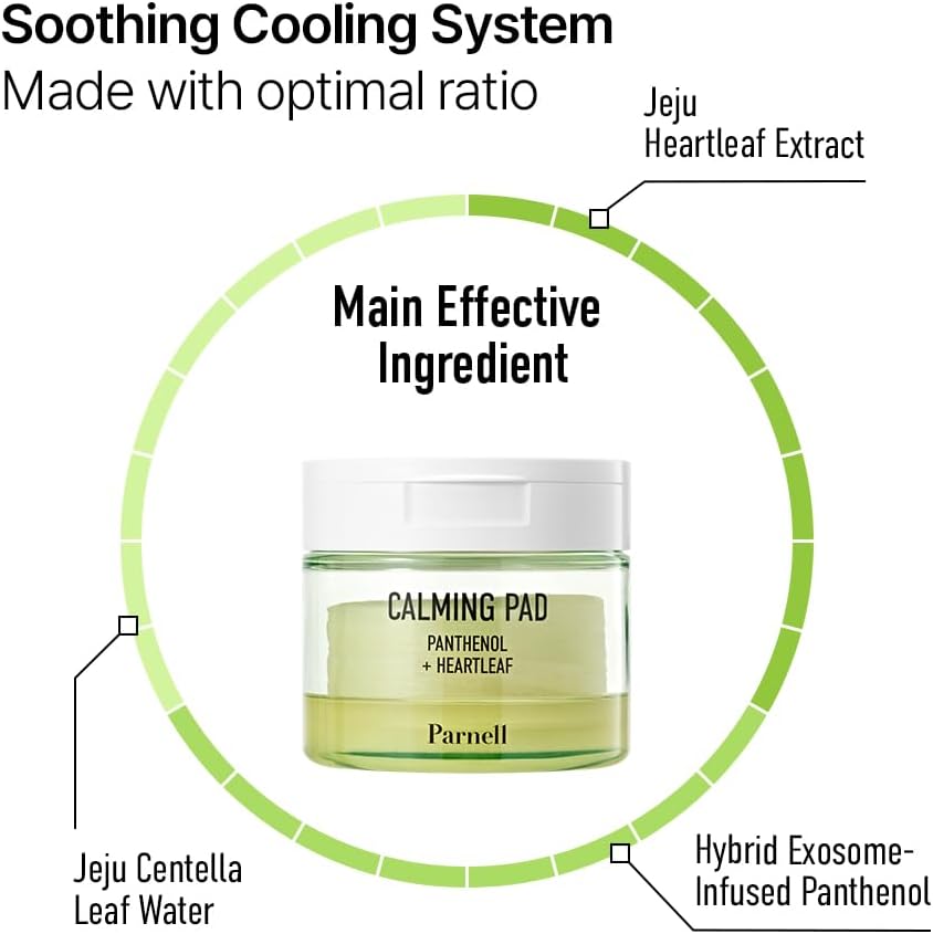 Parnell Panthenol and Heartleaf Calming Pad