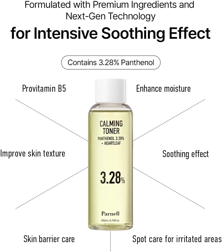 Parnell Panthenol and Heartleaf Calming Toner