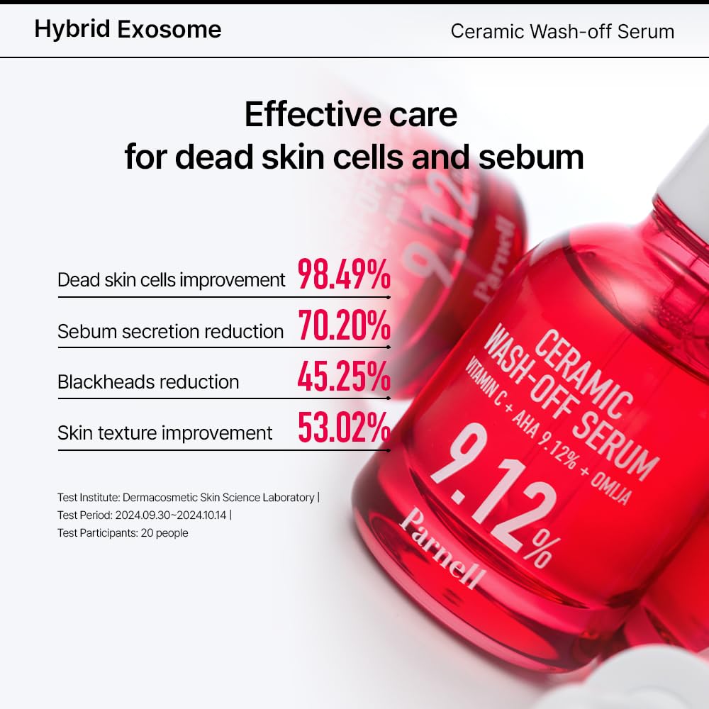 Parnell AHA and Omija Ceramic Wash-Off Serum
