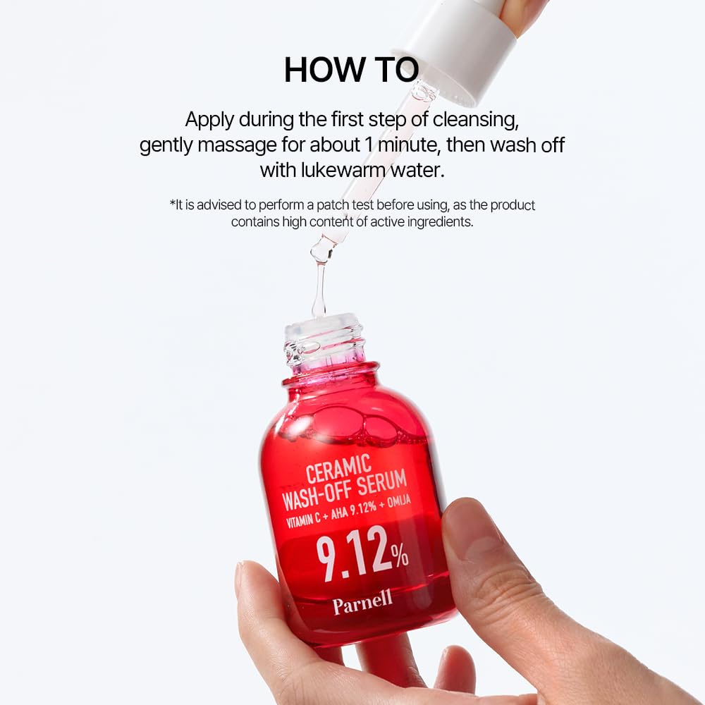 Parnell AHA and Omija Ceramic Wash-Off Serum