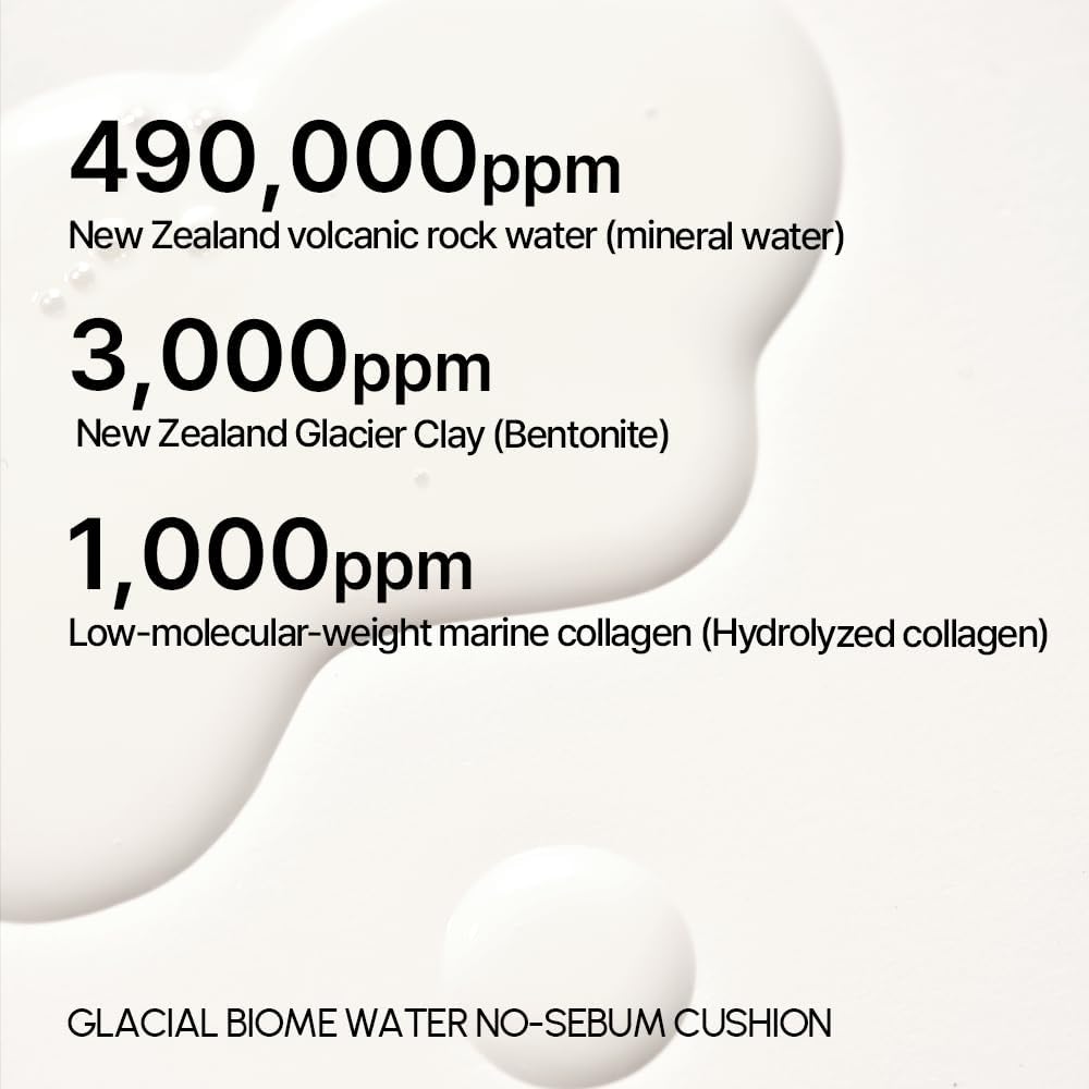 Parnell Glacial Biome Water No-Sebum Cushion