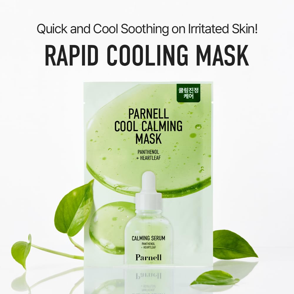 Parnell Panthenol and Heartleaf Cool Calming Mask