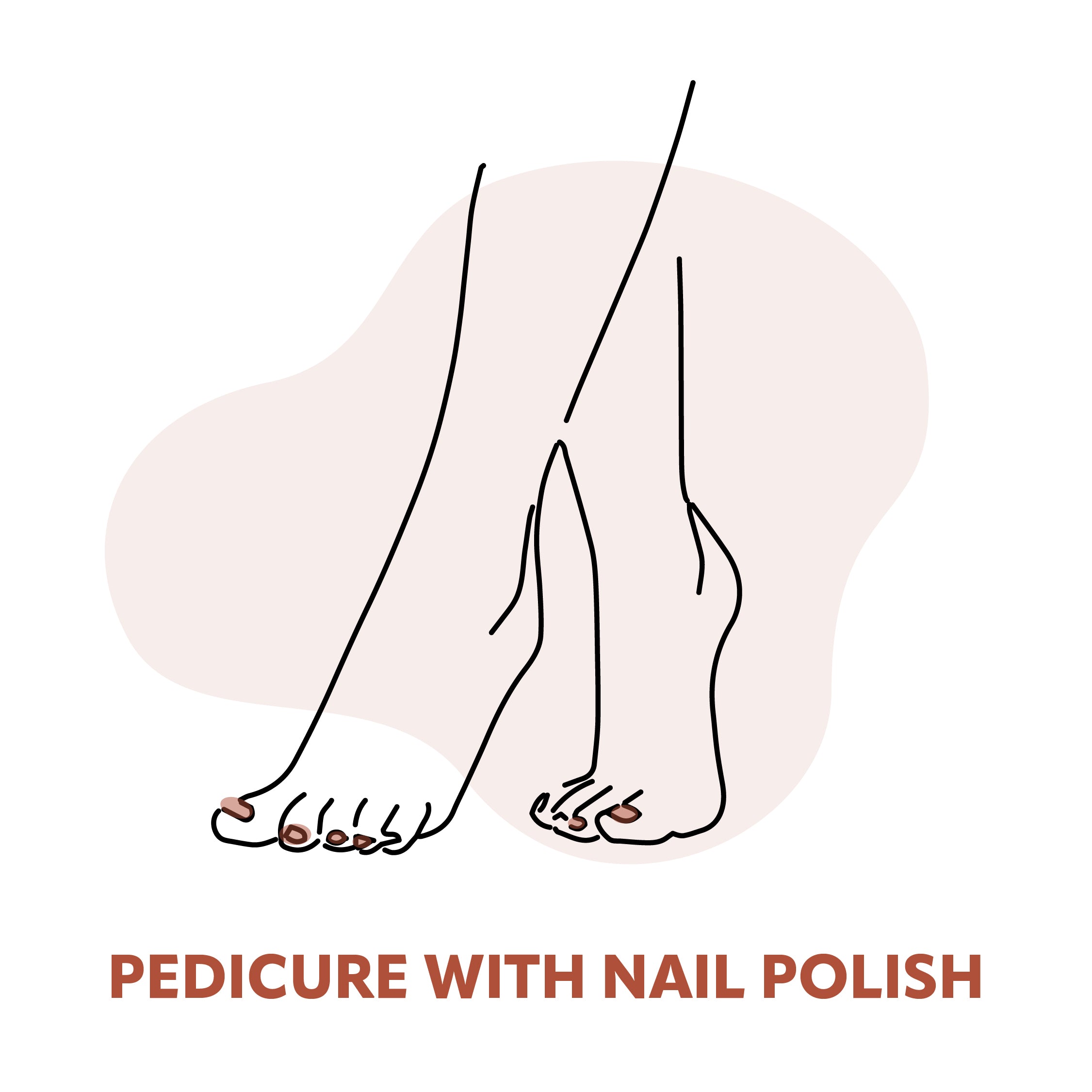 Pedicure with Nail Polish