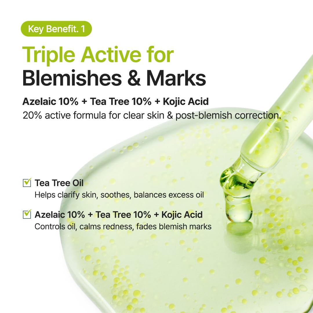 Purito Seoul Azelaic Acid 10 Kojic Tea Tree Serum