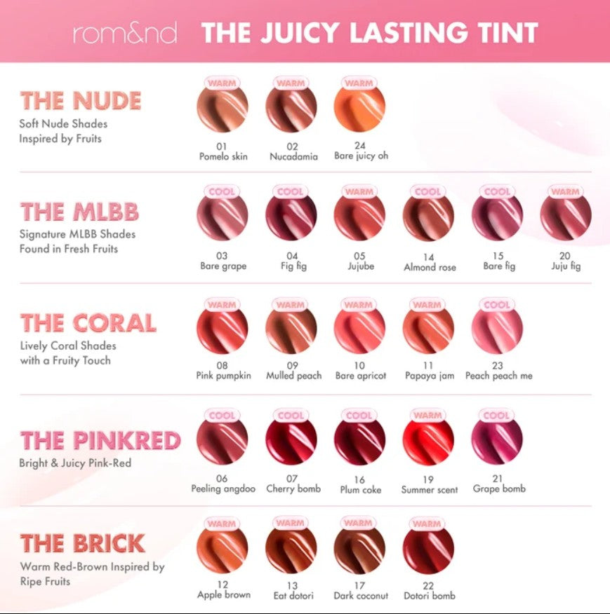 Romand The Juicy Lasting Tint