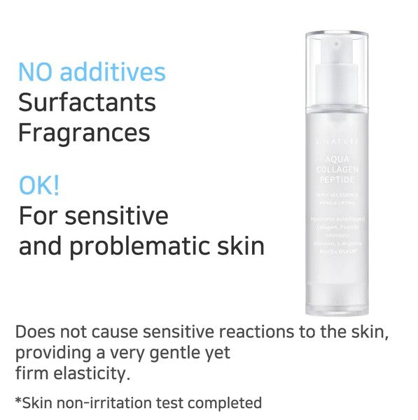S.Nature Aqua Collagen Peptide Triple Gel Essence