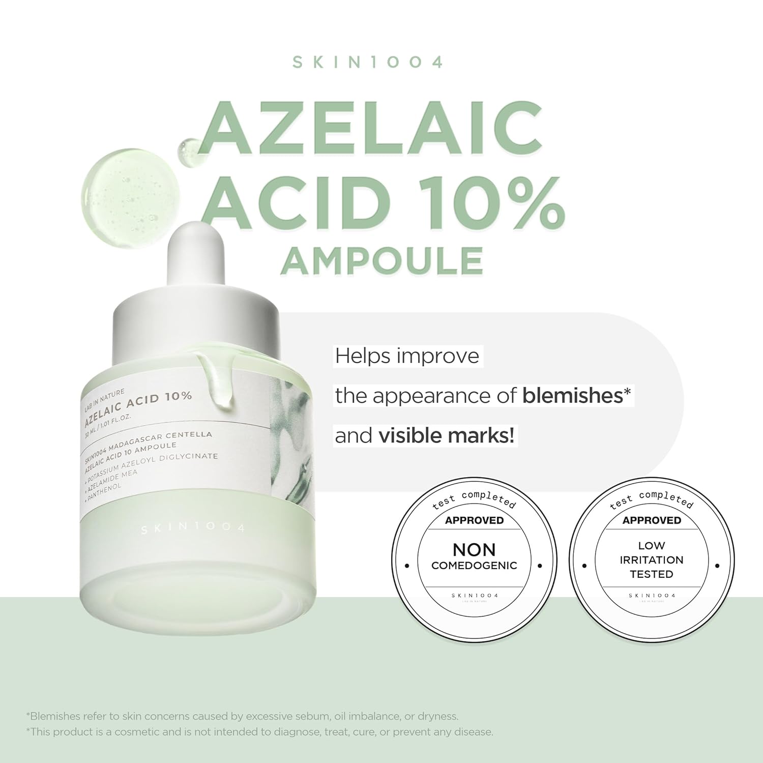 SKIN1004 Madagascar Centella Azelaic Acid 10 Ampoule