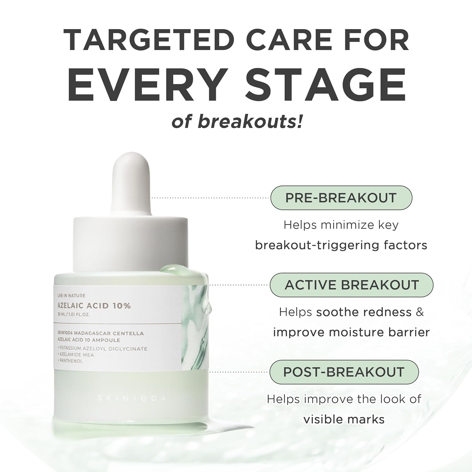 SKIN1004 Madagascar Centella Azelaic Acid 10 Ampoule