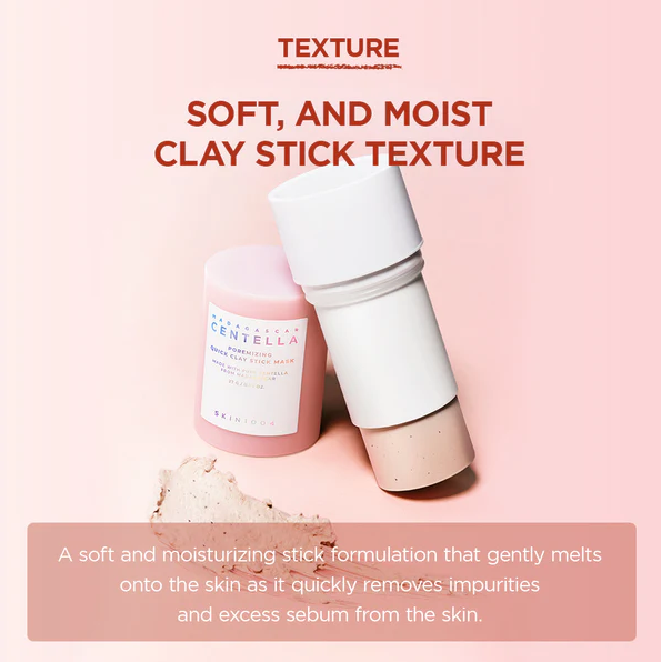 Skin1004 Madagascar Centella Poremizing Quick Clay Stick Mask