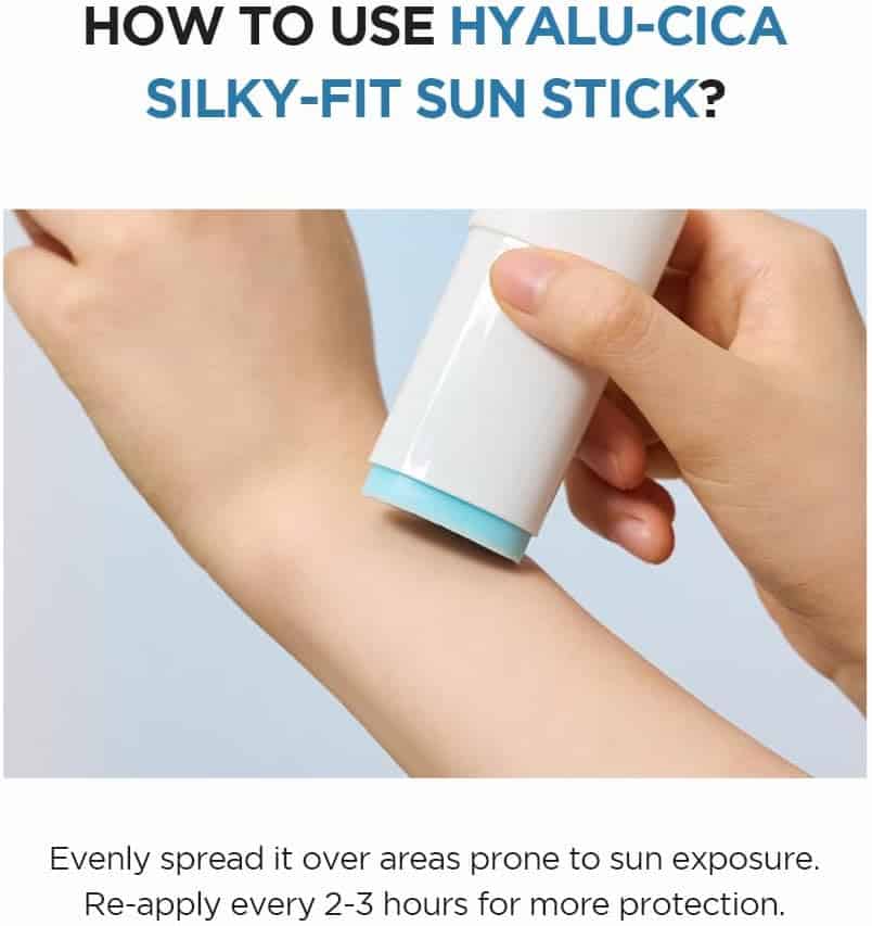 Skin1004 Madagascar Centella Hyalu-Cica Silky-Fit Sun Stick