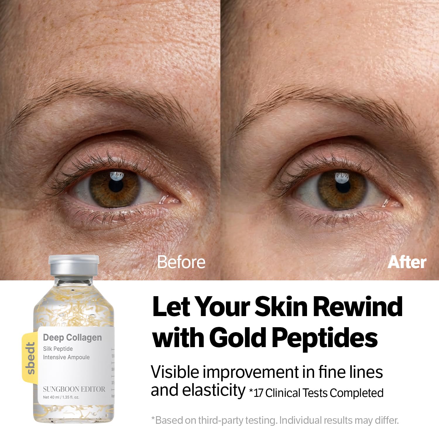 Sungboon Editor Deep Collagen Silk Peptide Intensive Lifting Ampoule