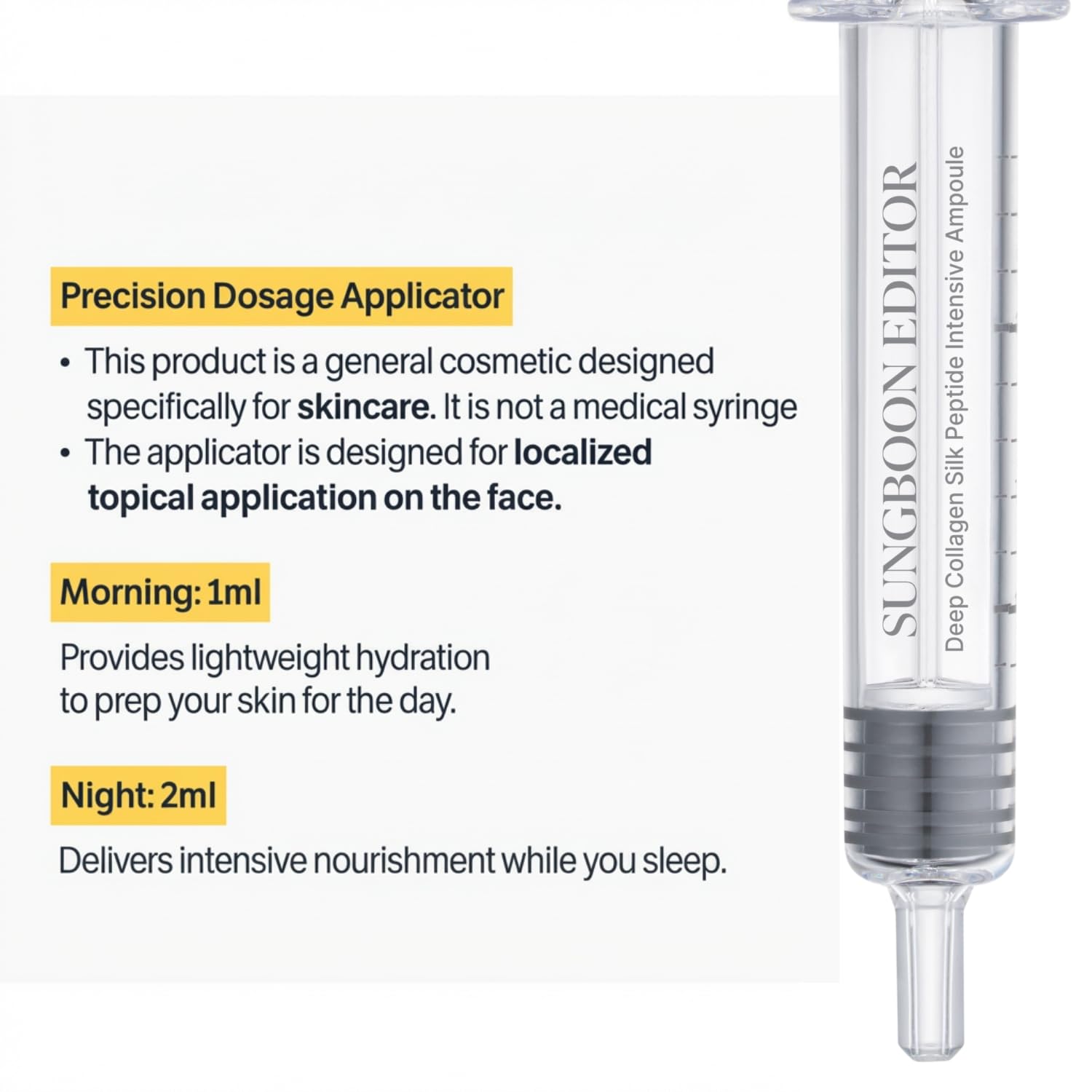 Sungboon Editor Deep Collagen Silk Peptide Intensive Lifting Ampoule
