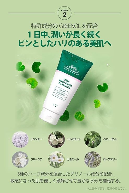 VT Cosmetics Cica Mild Foam Cleanser