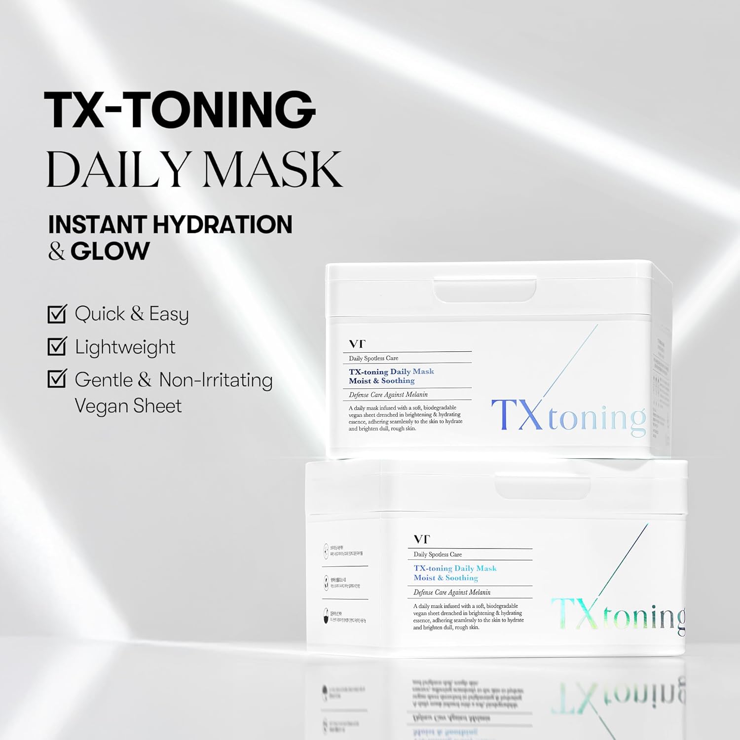 VT Cosmetics Daily Spotless Care TX-Toning Daily Mask