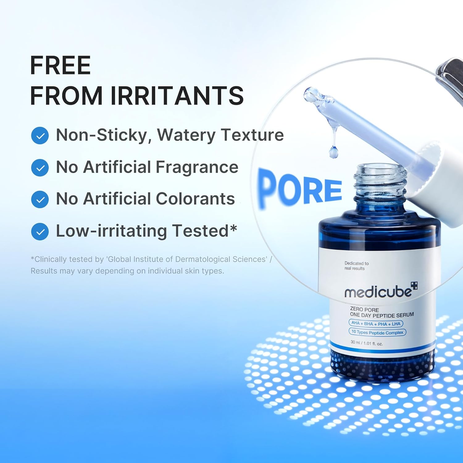 Medicube Zero Pore One Day Peptide Serum
