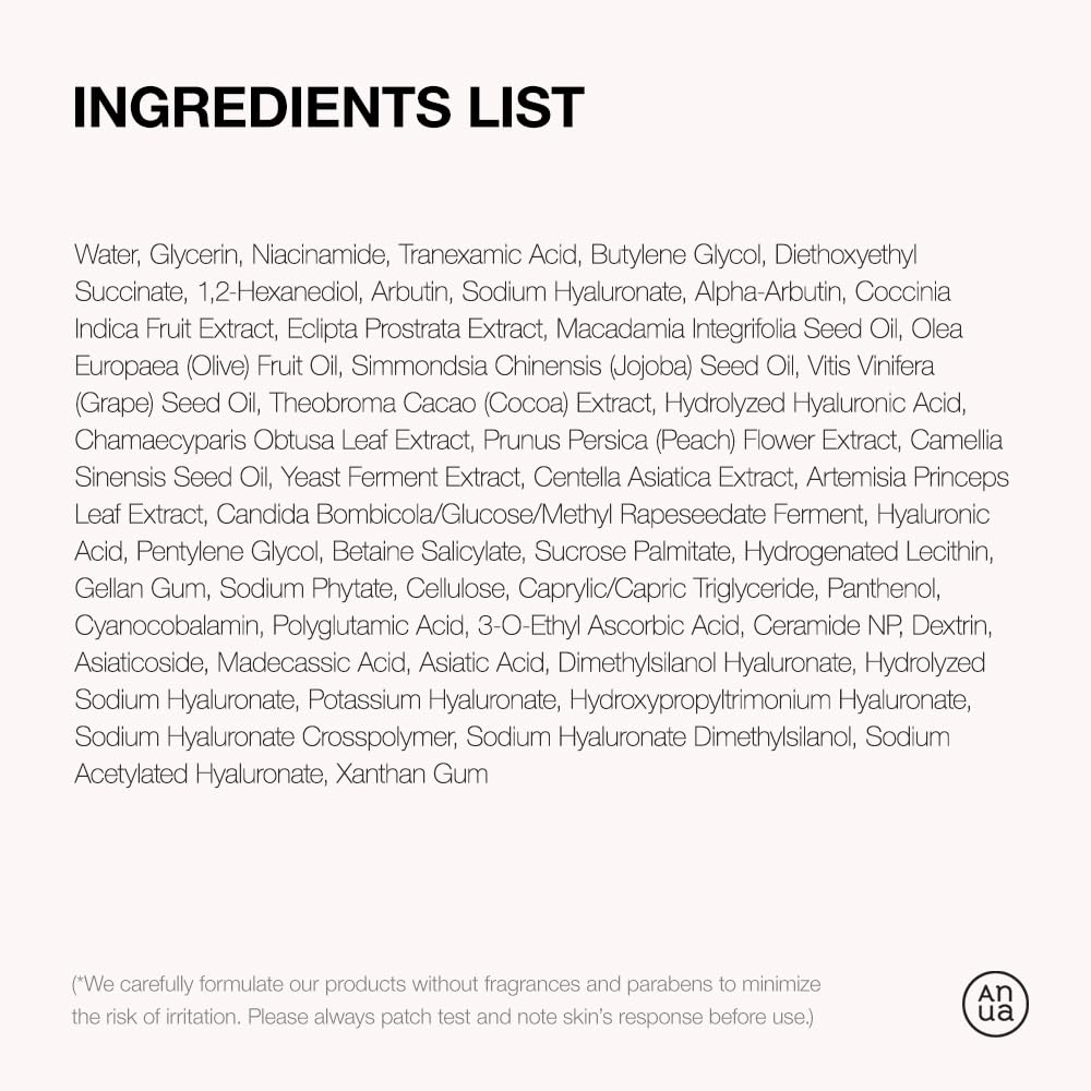 Anua Niacinamide 10 and TXA 4 Serum