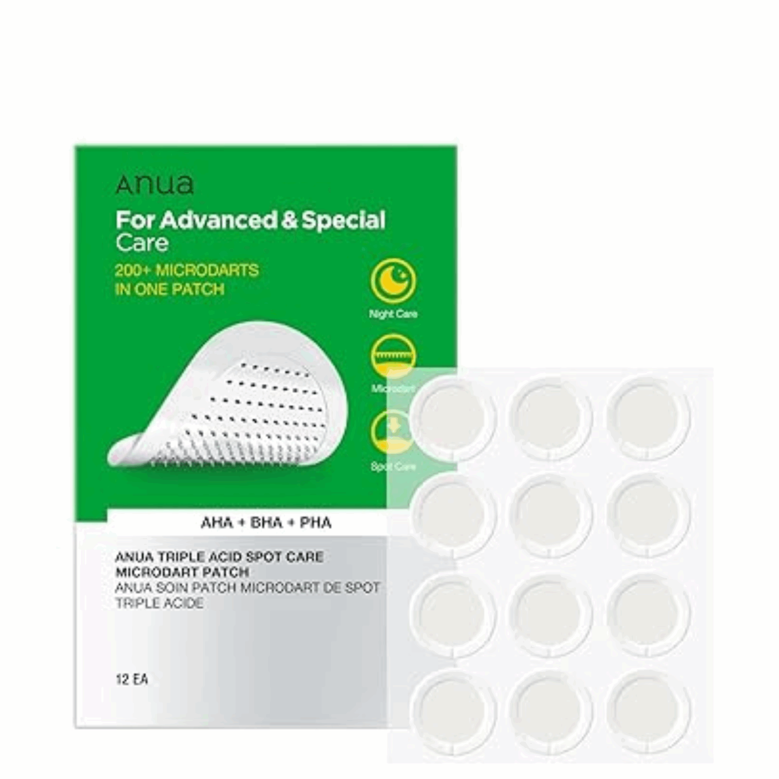 Anua Triple Acid Spot Care Microdart Patch