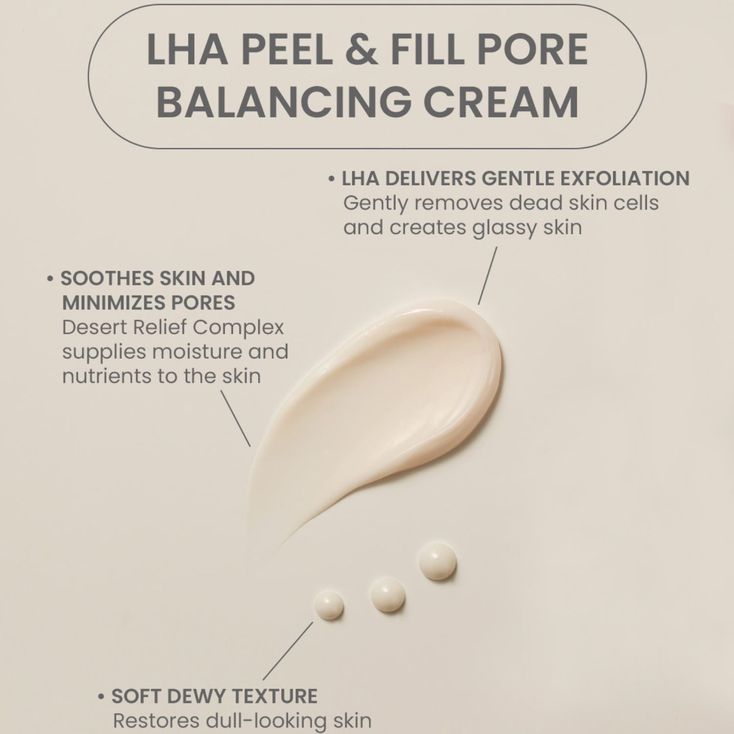 AXIS-Y LHA Peel &amp; Fill Pore Balancing Cream 50ml