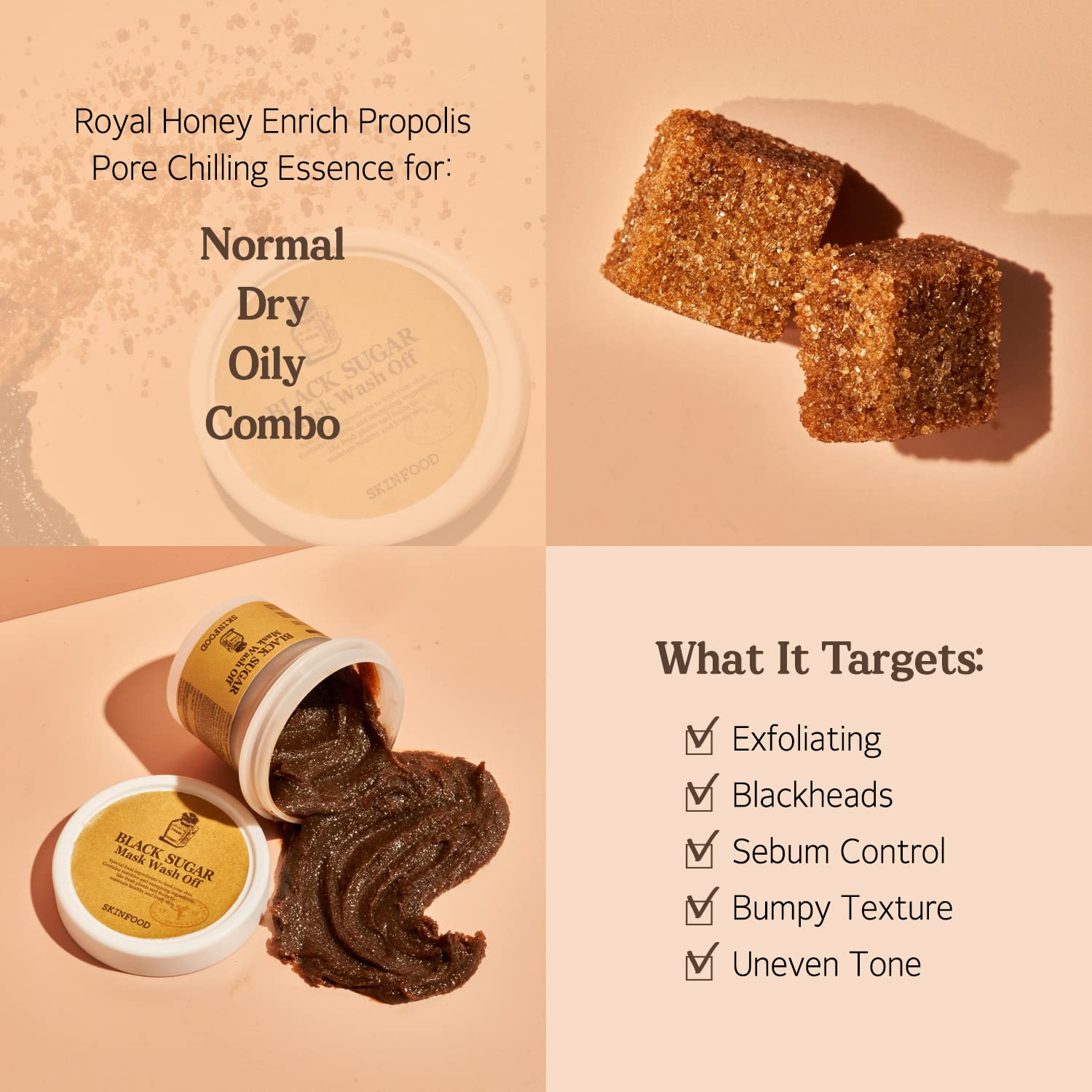 Skinfood Black Sugar Wash Off Mask