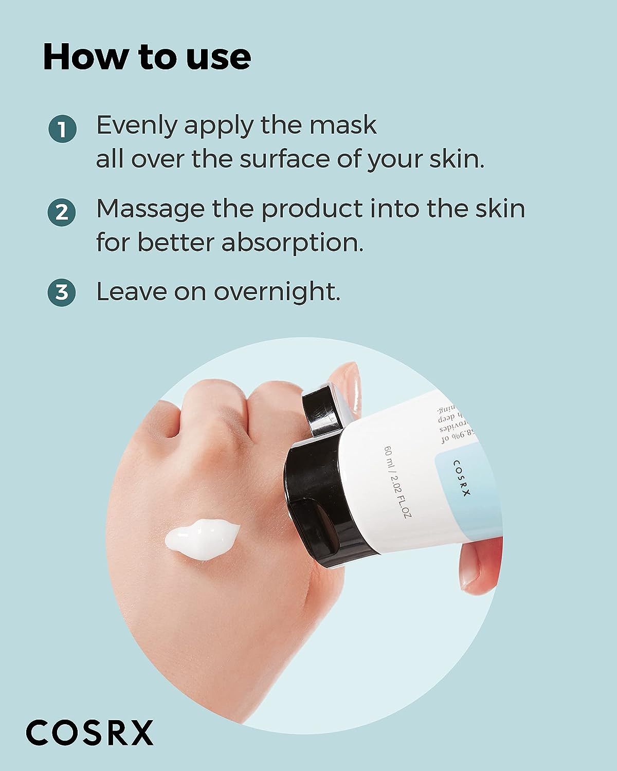 COSRX Ultimate Nourishing Rice Overnight Mask