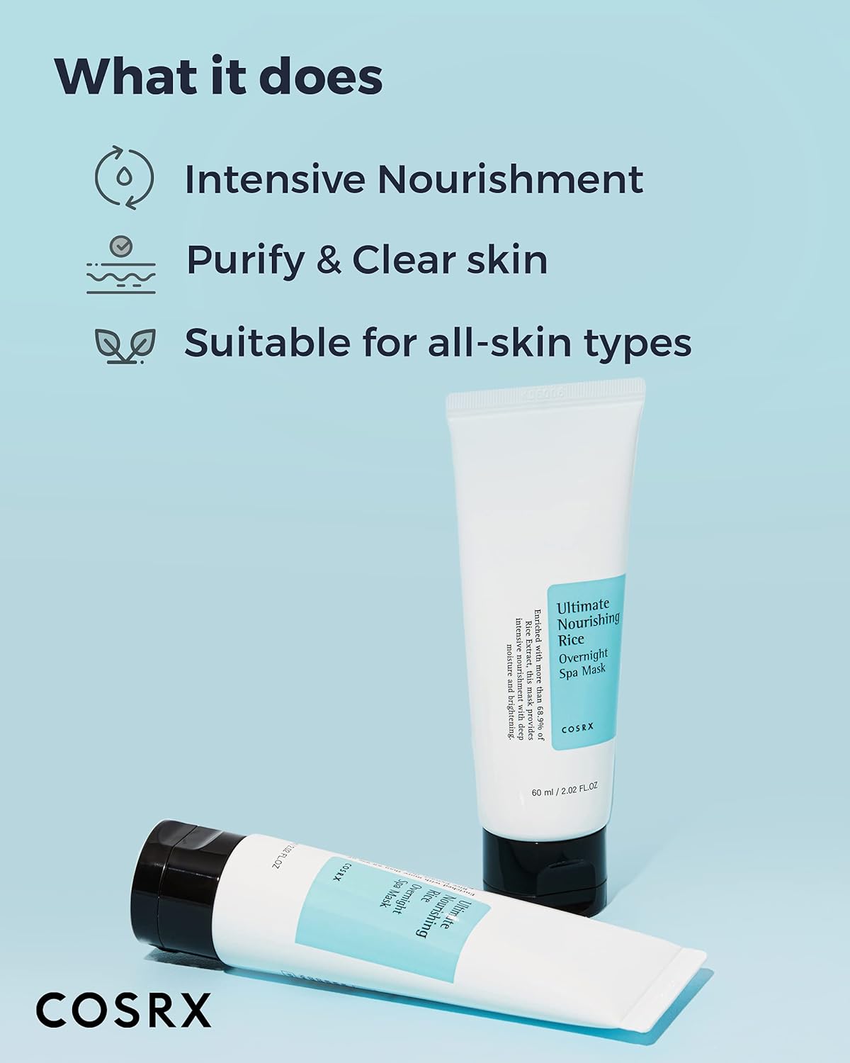 COSRX Ultimate Nourishing Rice Overnight Mask