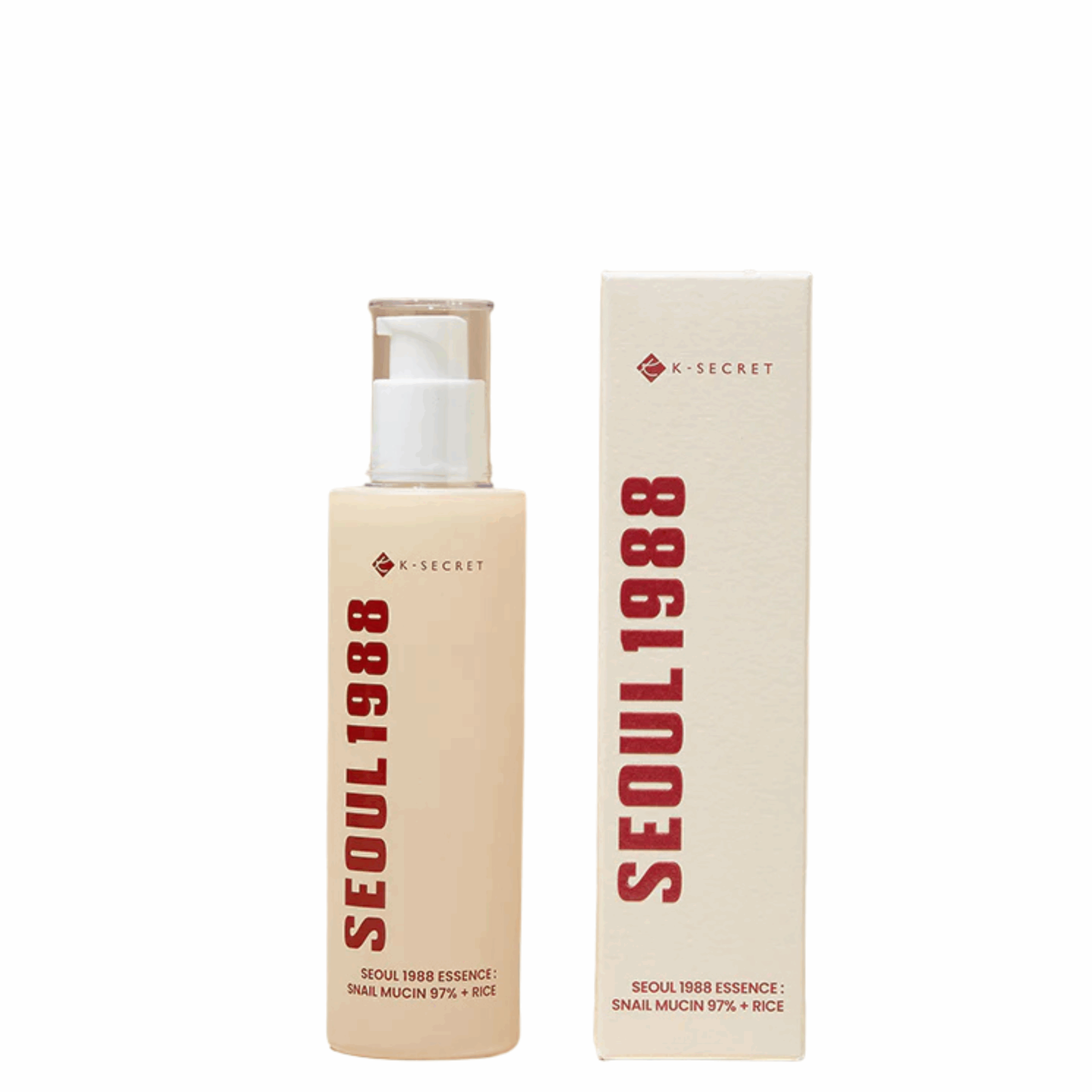 K-Secret Seoul 1988 Essence: Snail Mucin 97% + Rice