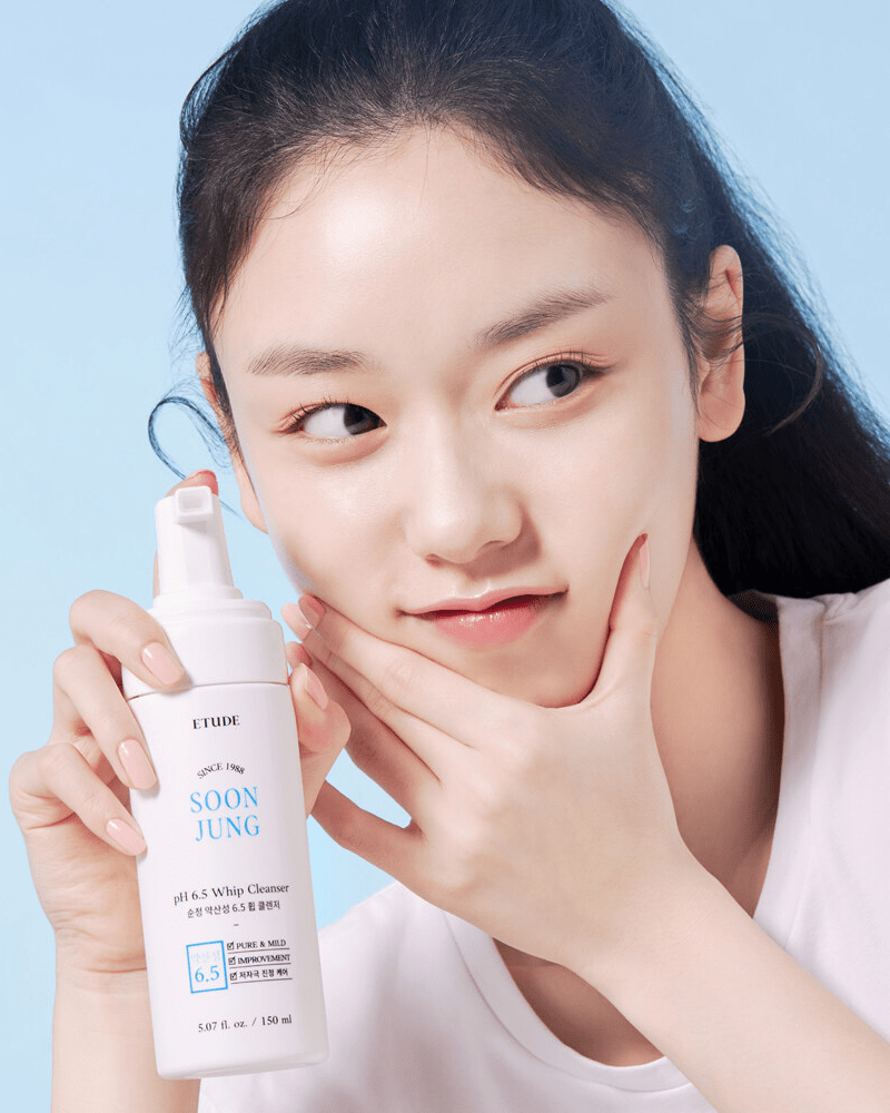 Etude Soon Jung pH6.5 Whip Cleanser 150ml