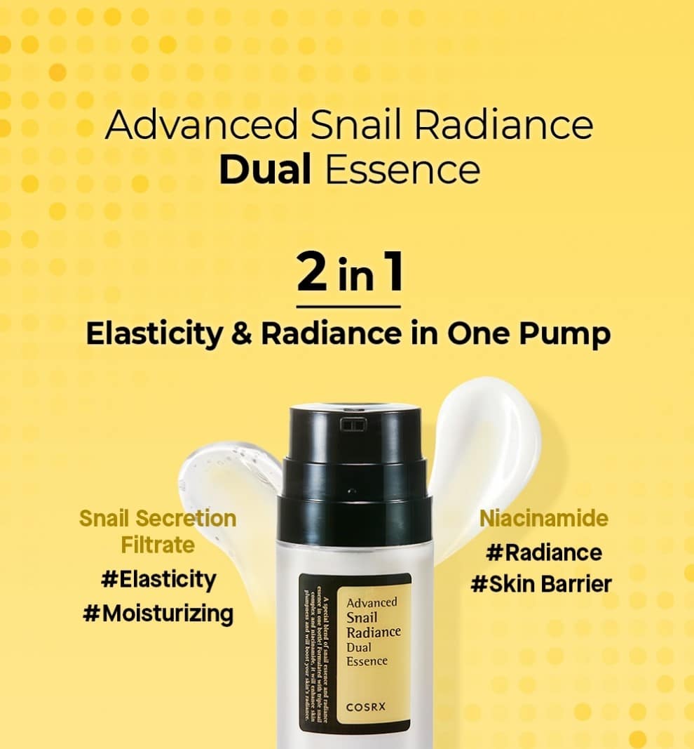 COSRX Advanced Snail Radiance Dual Essence